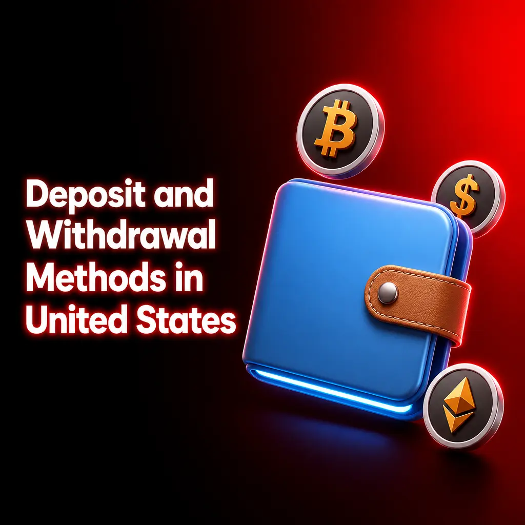 Deposit and withdrawal payment methods available at McLuck
