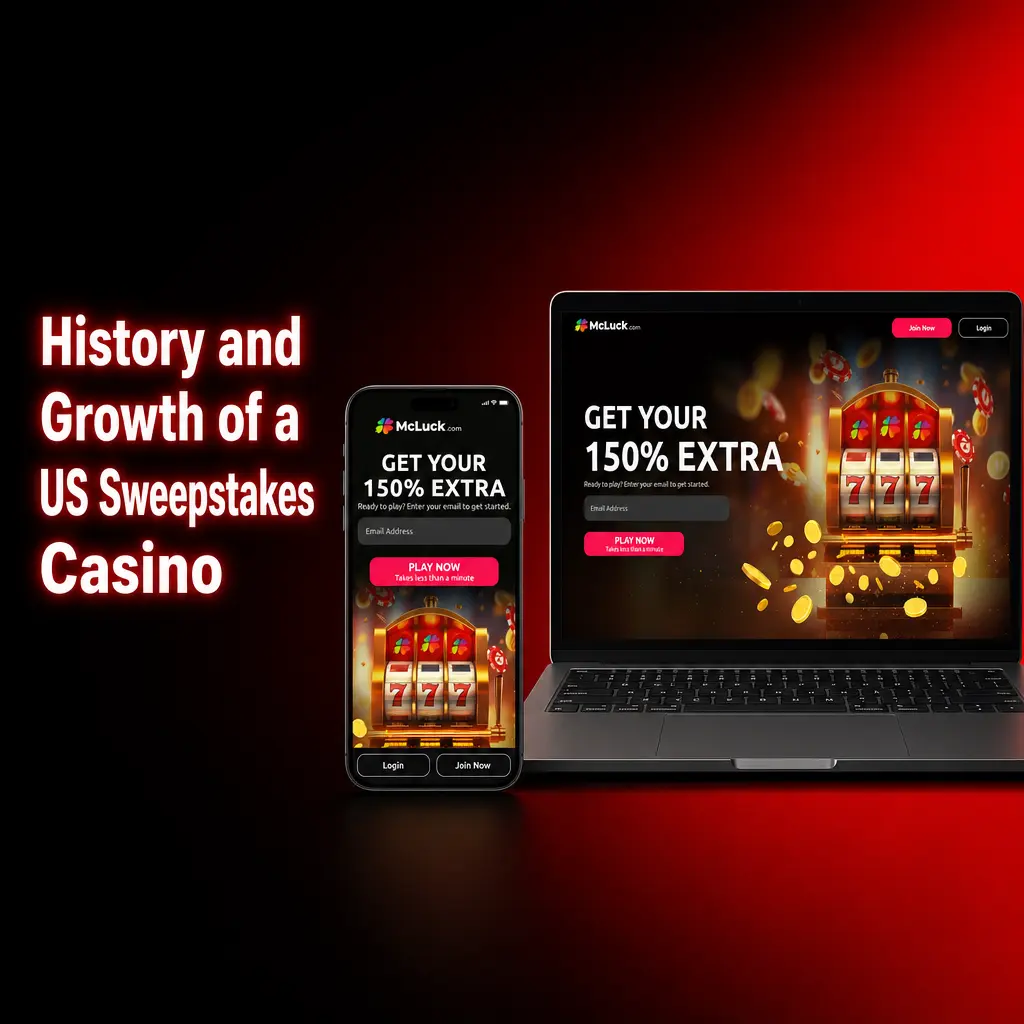 McLuck sweepstakes casino history and growth