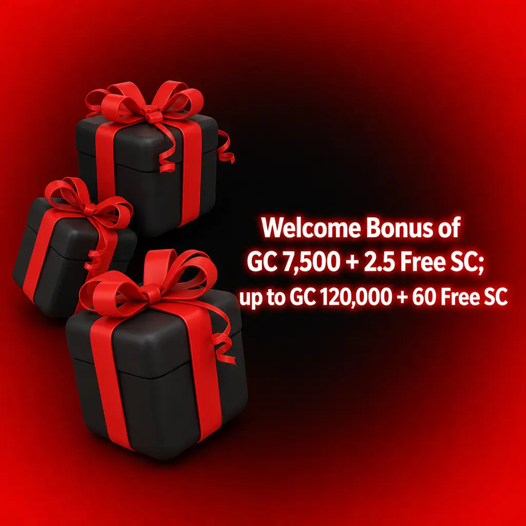 McLuck welcome bonus of GC 7,500 plus 2.5 Free SC