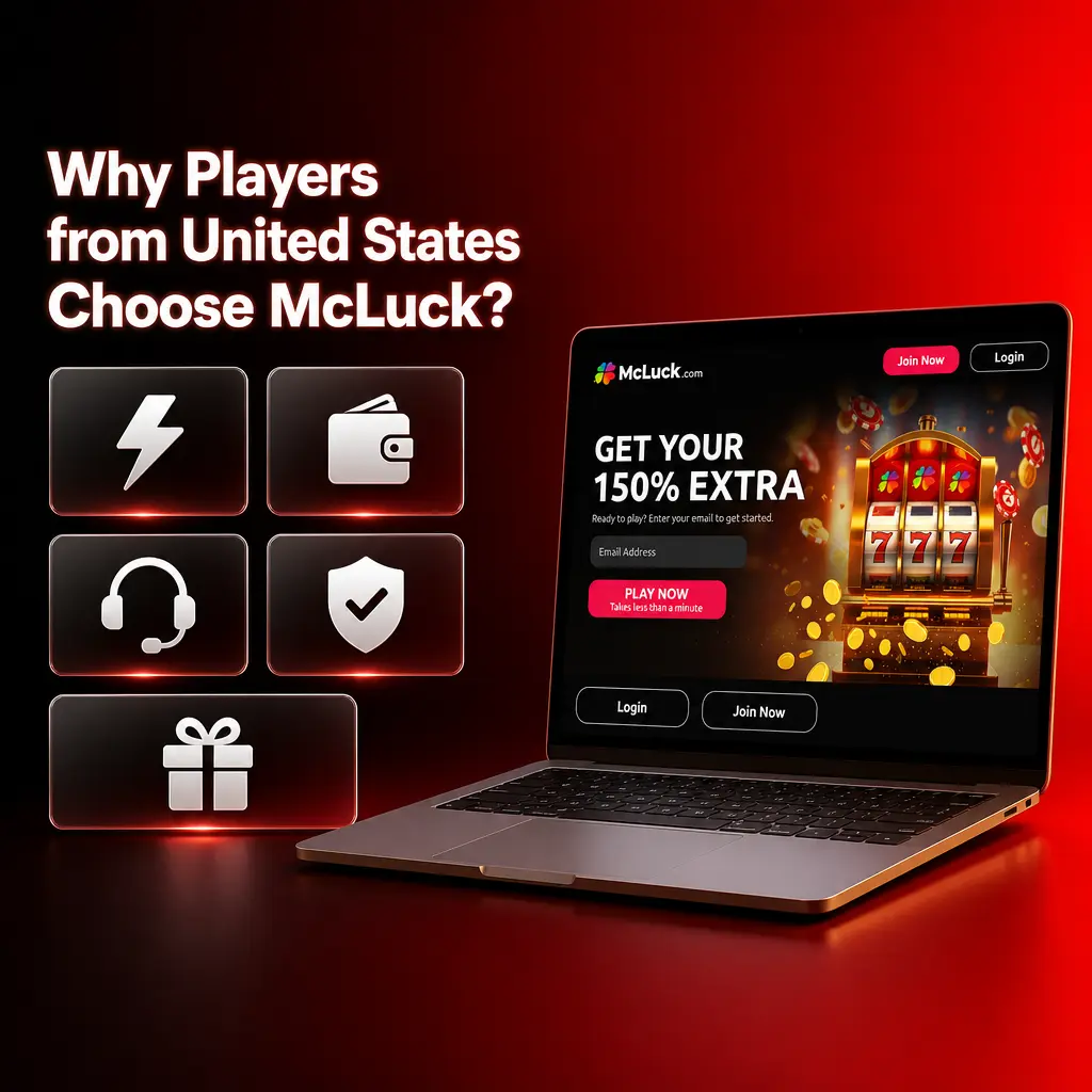 McLuck casino platform on mobile and desktop